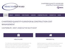 Tablet Screenshot of moretonhayward.com